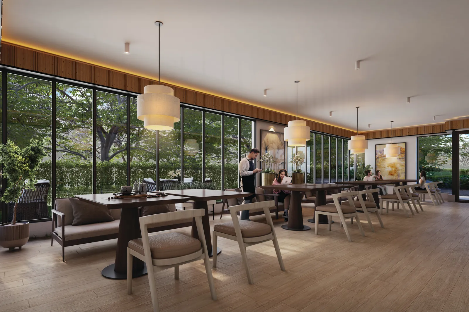 Cafeteria and Lounge